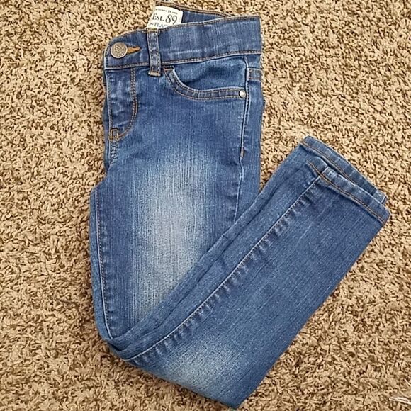 The Children’s Place Super Skinny Jeans Blue Size 5 Medium Wash Girls Denim Pant - Picture 1 of 2